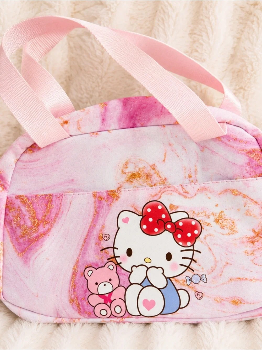 🎀 Hello Kitty 3-Piece School Set – Pink Marble | Brand New 🎀